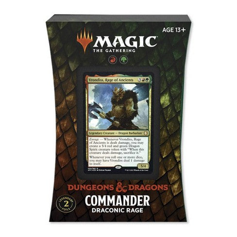 MTG: D&D Adventures In The Forgotten Realms Commander Deck Draconic Rage