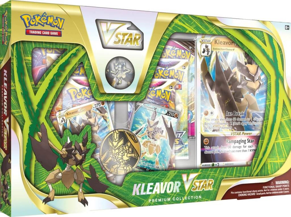 Pokemon: Kleavor VSTAR Premium Collection