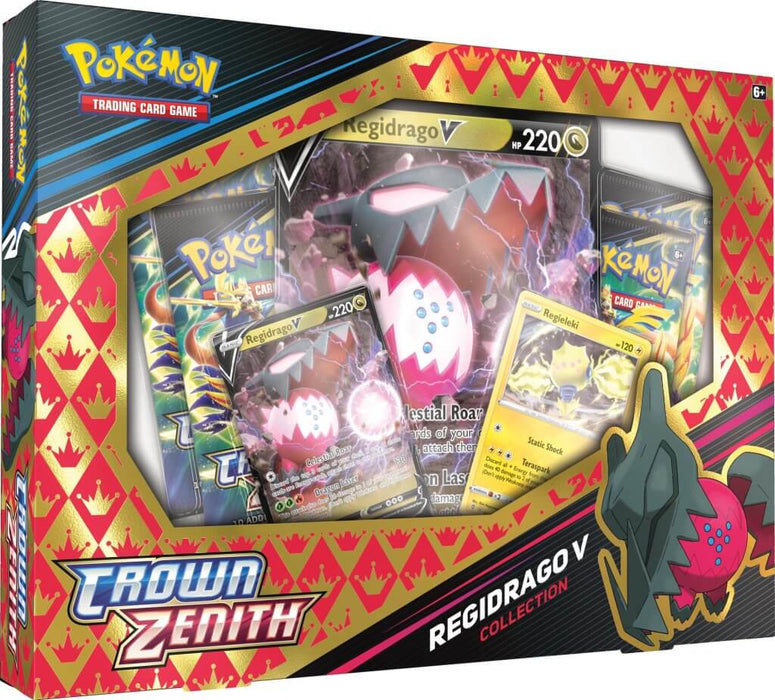 Pokemon: Crown Zenith Regidrago/Regieleki V Box
