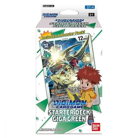 Digimon Series 4 Starter Deck Giga Green