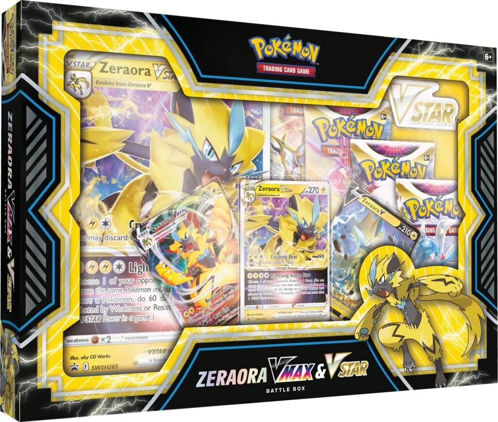 Pokemon: Deoxys/Zeraora VMAX & VSTAR Battle Box