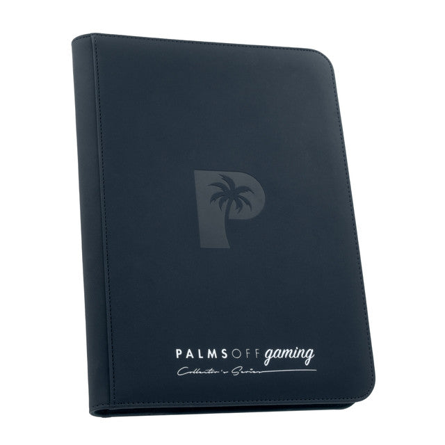 Palms Off: Collector's Series 9 Pocket Zip Binder - Navy