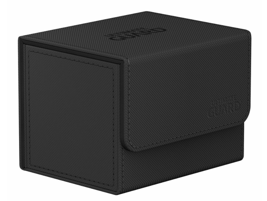 Ultimate Guard: Deck Box – XenoSkin Monocolor Sidewinder 100+ – Black