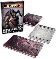 Necromunda: Corpse Grinder Cult Gang Cards