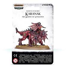 Daemons of Khorne: Karanak The Hound of Vengeance