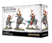 Stormcast Eternals: Evocators on Celestial Dracolines