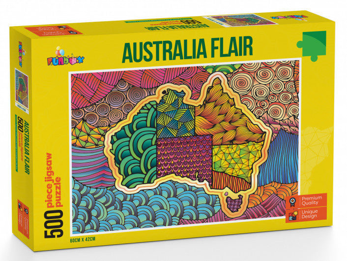 Funbox Jigsaw: Australia Flair Puzzle 500pc