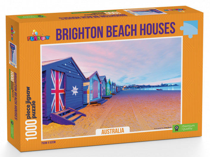 Funbox Jigsaw: Brighton Beach Boxes 1000pc