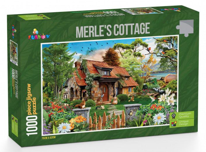 Funbox Jigsaw: Merle's Cottage 1000pc
