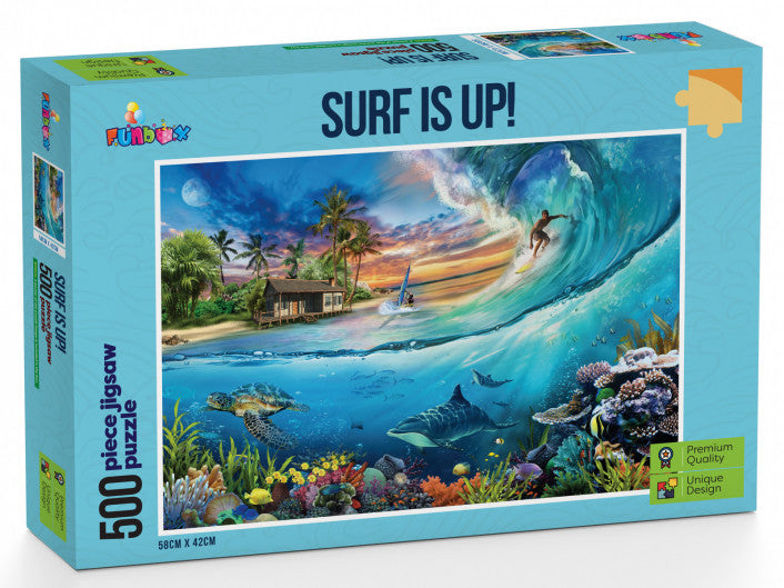 Funbox Jigsaw: Surf Is Up! Puzzle 500pc