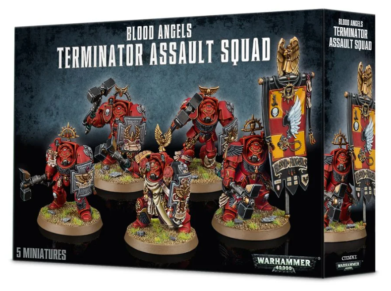 Blood Angels: Terminator Assault Squad