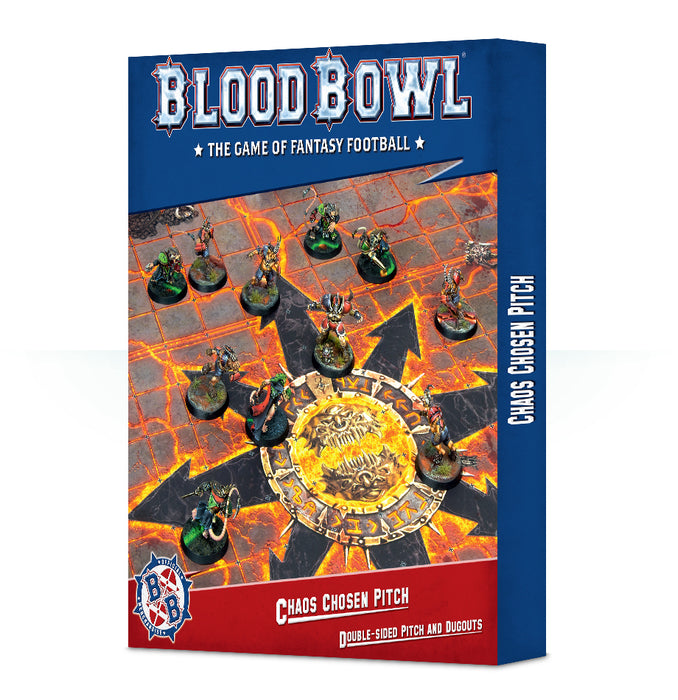 Blood Bowl: Chaos Chosen Pitch & Dugouts