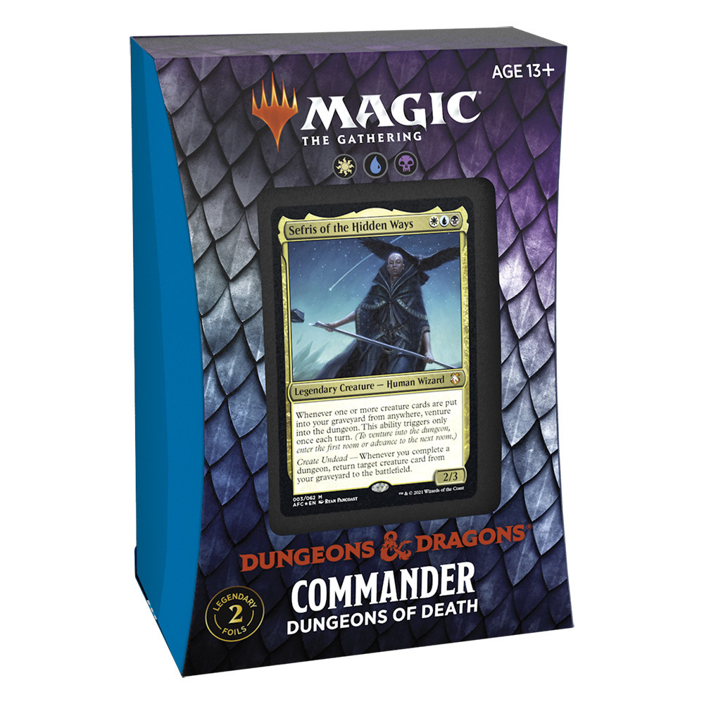 MTG: D&D Adventures In The Forgotten Realms Commander Deck Dungeons of Death