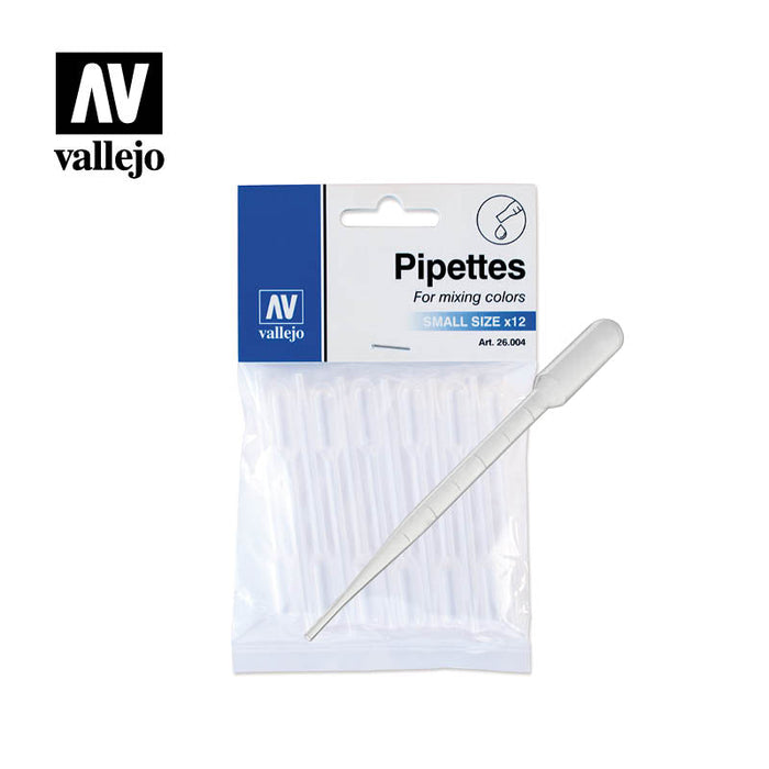 Vallejo: Hobby Tools - Pipettes Small Size 12x1ml