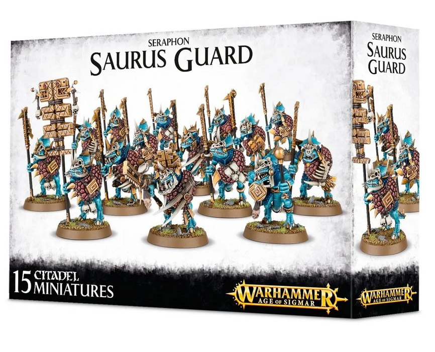 Seraphon: Saurus Guard