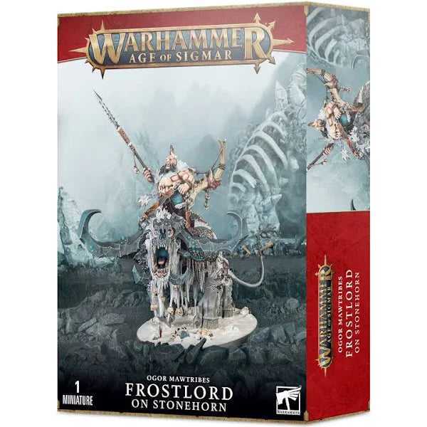 Ogor Mawtribes: Frostlord on Stonehorn