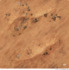 Star Wars Legion: Jakku Gamemat